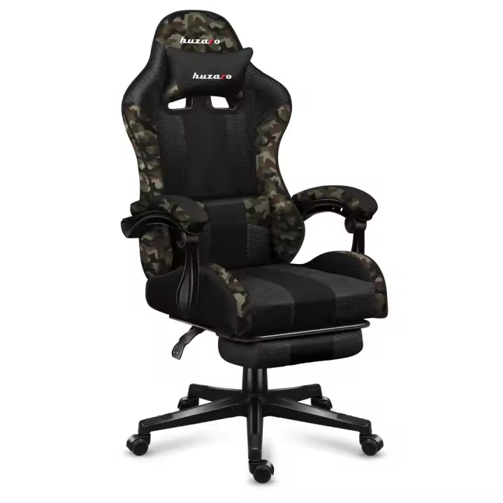 Fotel gamingowy huzaro force 4.7 camo mesh - 1