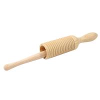 1pc Tubo Sonoro De Madera Rana Sonajero Pequeño Anillo De Un Hilo Cilindro De Percusión Instrumento Musical - details 5