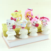 Caja Sorpresa Figura Sanrio Love Cupid Serie Cinnamoroll Anime De Dibujos Animados Hello Kitty Kuromi Muñeca Juguete Para Niñas Y Niños - details 3