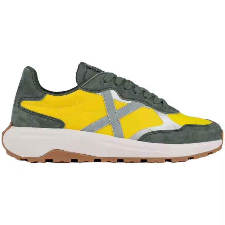 Zapatillas marca Munich modelo 4599001 para hombre en color amarillo - 1