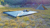 Manta De Camping Grande 3x3 3D Impermeable De Tela Oxford Para Suelo De Tienda De Campaña Manta De Playa Alfombra De Picnic - details 0