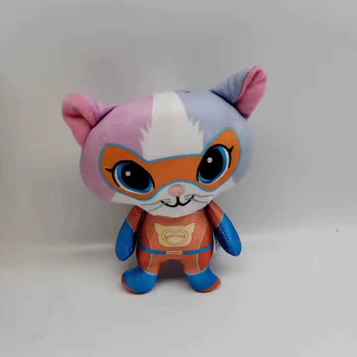 Muñeco De Peluche Superkitties Regalo De Cumpleaños O Graduación Soothing Figura De Acción Anime Juguete De Peluche Para Niños Y Adultos - 1