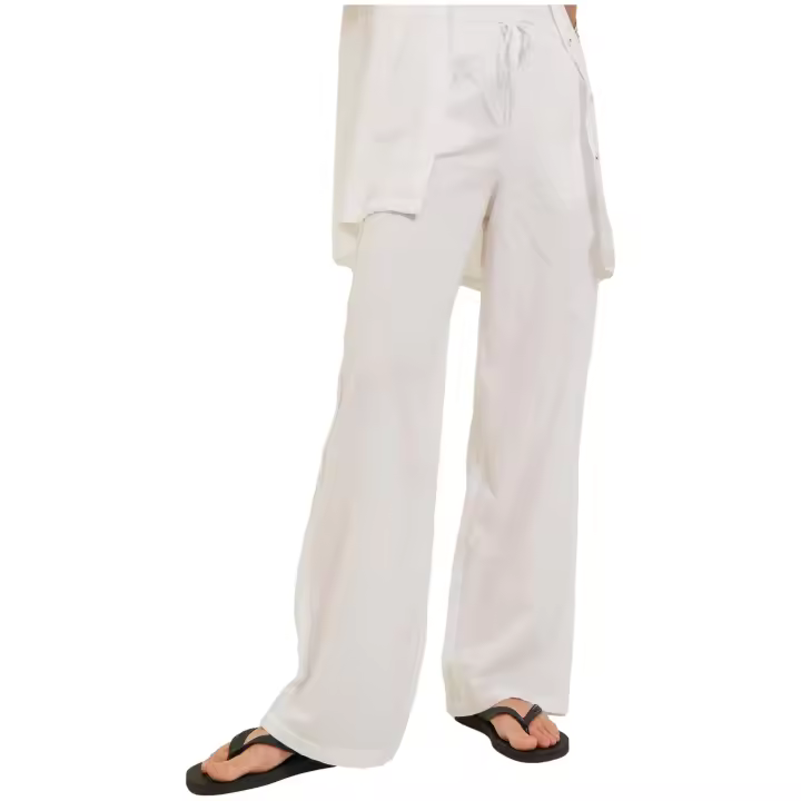 Pantalon Largo Jack&Jones Kira para mujer en color blanco - 1
