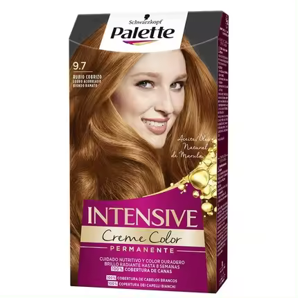 Palette Tinte Intense 9.7 Rubio Cobrizo para Cabello - 1