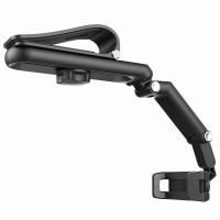 Soporte De Teléfono Para Parabrisas De Coche Multifuncional Con Rotación De 360° Compatible Con iPhone Samsung Android Soporte Universal Para Coche Color Negro - details 1