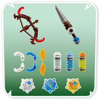 ALOY Y VARL  VS. CANGREJO Y DIENTES SERRADOS - LEGO HORIZON 77037 - details 0