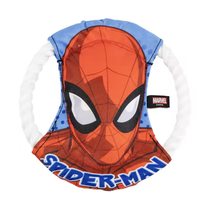 Frisbee para Perros con cuerda Diseño Spiderman - 1