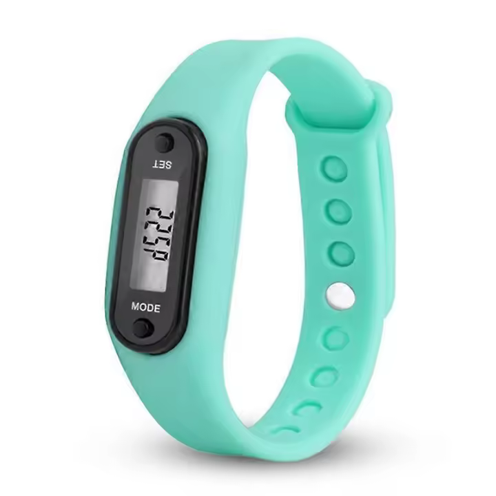 Paso cuenta actividad Tracker fitness deporte reloj muñeca podómetro LCD adulto Niño - 1
