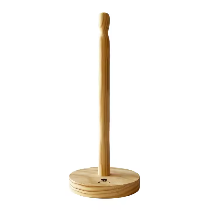 Porta rollo de papel de cocina en madera H.27,5cm Scalpers Home - 1
