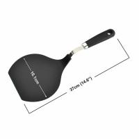 Pala De Pizza De Nylon Y Acero Inoxidable Resistente Al Calor Herramientas De Cocina Y Hornear Para Alimentos Espátula Lifter Placa - details 7