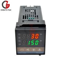 Controlador De Temperatura Digital PID REX-C100 Thermostat Con Salida SSR Relé Para Incubadora Termostato De Huevo 220V - details 9