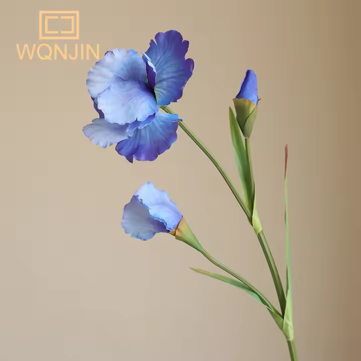 Rama De Iris Artificial 1PC Decoración De Boda Para Hogar Y Mesa Falsa Flor De Seda Para Fiesta Accesorios De Eventos - 1