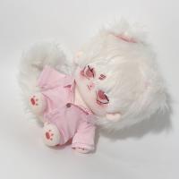 Muñeco De Peluche Grande 20cm Con Orejas Largas Y Cola Grande Pelaje Gris Y Blanco Muñeco De Peluche Para Regalo Perfecto Para Niños Y Adultos - details 38