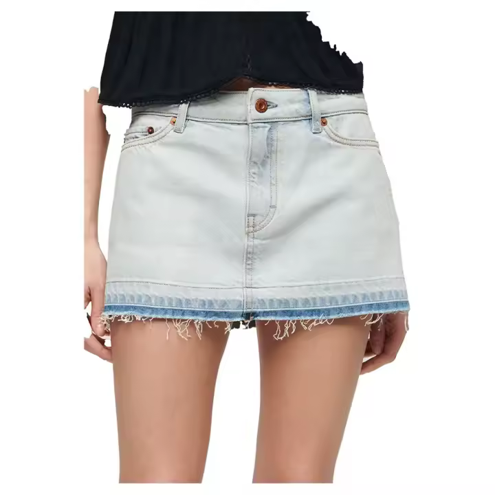 Superdry Falda Corta W7210317a Azul - 1