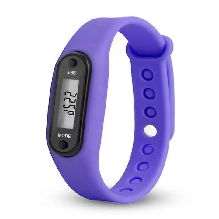 Paso cuenta actividad Tracker fitness deporte reloj muñeca podómetro LCD adulto Niño - 1