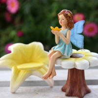 Juego De Flores Fae Para Decorar Un Ambiente Relajante Con Micro Paisajes De Macetas Adorno De Verano Para Exterior Estilo Fairy - details 7