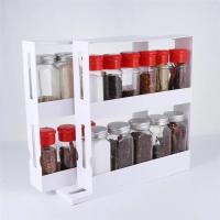 Estante Giratorio De 2 Niveles Para Especias Organizador Creativo Para Cocina Y Baño Metálico Multi-Funcional Para El Hogar - details 6