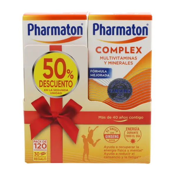 Pharmaton Complex 2x60 Comprimidos Promo Pharmaton - 1