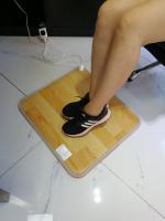 para pie, almohadilla de calefacción de cristal de carbono, calentador de pies eléctrico para oficina, hogar - details 4