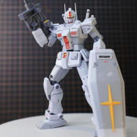 Kit De Modelo 1/144 Rx-78-2 Especial OP Color a Figura De Acción Robot Con Kit De Plástico Para Niños Regalo De Juguete - details 13