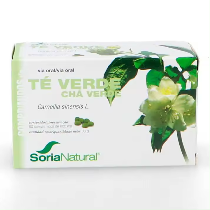 Soria Natural Té Verde para Retención de Líquidos - Estimulante del Sistema Nervioso - Salud de la Mujer - 1