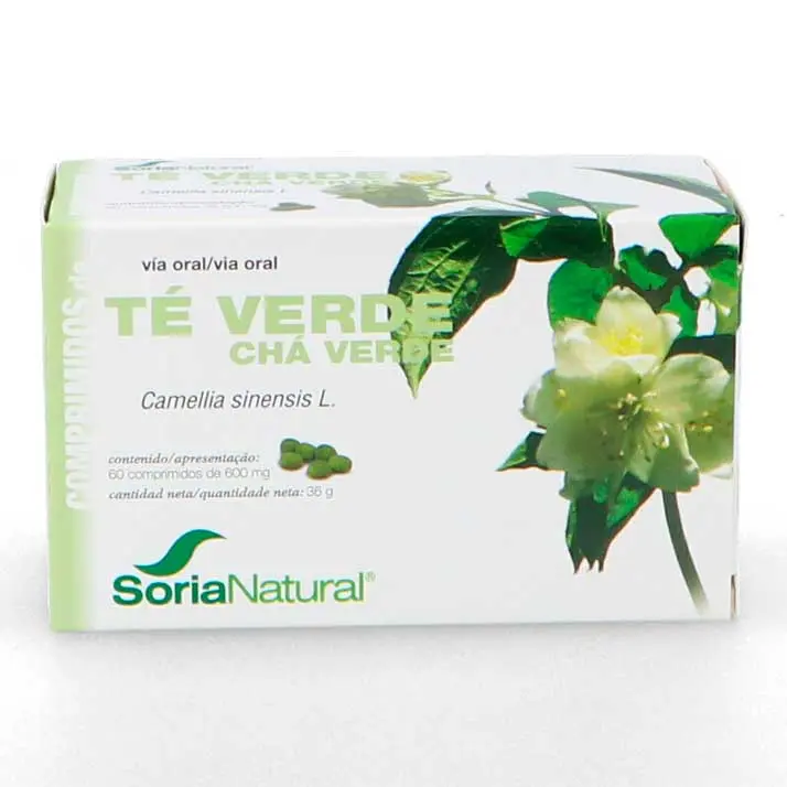 Soria Natural Té Verde para Retención de Líquidos - Estimulante del Sistema Nervioso - Salud de la Mujer - 1