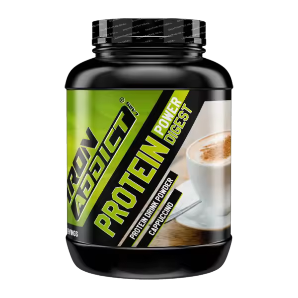 Protein Power 2Kg Iron Addict Labs - Proteína en polvo con suero de leche y soja - Aminograma Completo y Equilibrado con Alto Valor Biológico y Nutricional - Con Complejo Multienzimático Iron Addict Labs - 1