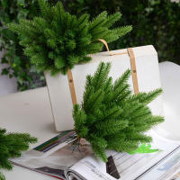 10 Pcs Ramas De Pino Artificiales Para Decoración De Navidad Accesorios Para Árbol De Navidad DIY Decoraciones De Año Nuevo Para Niños - details 1