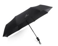 Paraguas Triplo Plegable Simple Con Protección UV De Vinilo Grueso Paraguas Doble Para Lluvia Y Sol Color Blanco Rosa Azul Verde Oscuro Azul Oscuro Y Negro - details 16