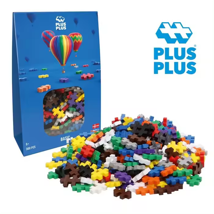 LUDILO SOBRE PLUS-PLUS BASICO 300 PIEZAS PLUS PLUS 5x7x3 Cms. - 1