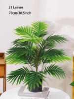1pc Grande Planta Artificial De Palma Hojas Falsa Tropical Imitación De Hoja De Palmera Para Decoración De Piso Del Hogar 70-120cm - details 8
