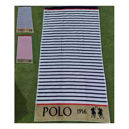 Toalla de Playa 100% Algodón Egipcio 85X165 cm Polo Sibiles 00331 - 1