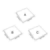 Placa De Espejo De Acrílico Cuadrada 1PC Decoración Para Mesa De Comedor Centro De Mesa Para Bodas Cumpleaños Y Fiesta - details 0