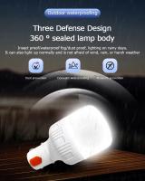 Lámpara LED Recargable USB Para Exteriores 60W Luz De Emergencia Con Gancho Para Camping Pesca Y Luces Nocturnas Portátiles Para Tiendas - details 1