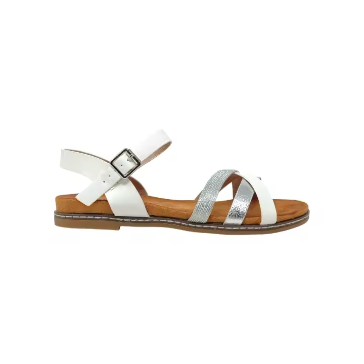Eva Zorteon - Sandalias planas para mujer verano. Marca TULIPANO - 1