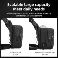 Bolsa De Motocicleta En Fibra De Carbono Negro 35L EVA Bolsa De Espalda Para Bicicleta Eléctrica Bolsa De Casco Viaje Fanny Pack Hip Bag - details 18