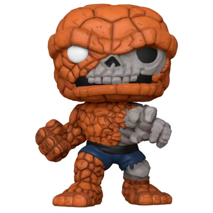 Figura Funko Pop Marvel (Zombies) Zombie The Thing 25 Cm [20-Figura de Vinilo Coleccionable - Idea de Regalo- Mercancia Oficial - Juguetes para Niños y Adultos - Movies Fans - Muñeco para Coleccionistas y Exposición - 1