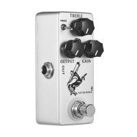 Pedal De Efecto De Guitarra MOSKYAudio Silver Horse Overdrive Boost Con Caja De Metal Completa Auténtica Cadena De Bypass Verdadero Para Piezas Y Accesorios De Guitarra Eléctrica - details 6