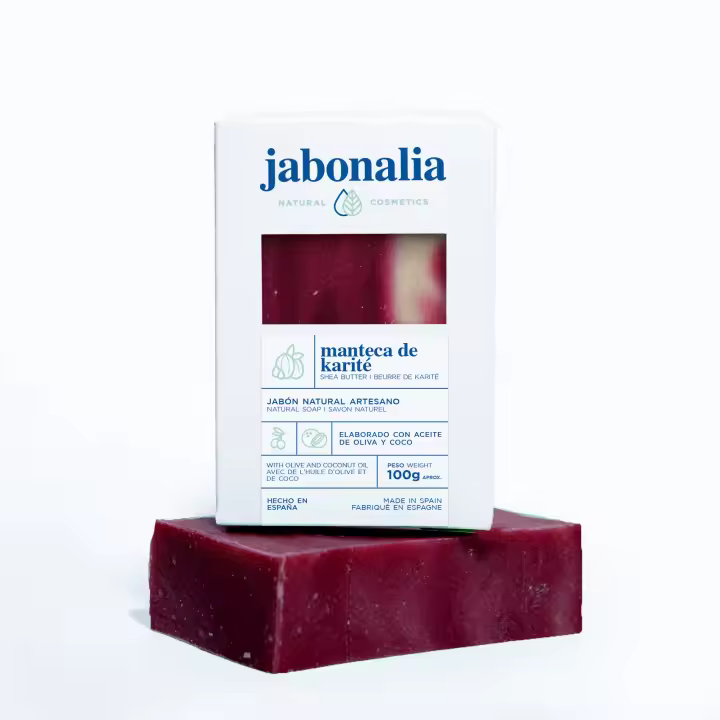 Jabón Natural Manteca de Karité 100g - Nutrición profunda para tu piel - Jabonalia - 1