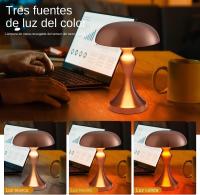 Lámpara De Mesa LED Con Sensor De Toque Luz Nocturna Recargable Inalámbrica Para Lectura Decorativa Para Restaurante Hotel Bar Y Dormitorio - details 8