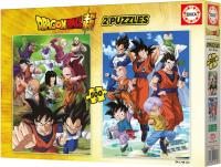 Educa - Dragon Ball  Pack de 2 Puzzles con 500 Piezas Cada uno. Medidas: 34 x 48 cm. Incluye Cola Fix Puzzle.+ 11 años Educa 19915 - details 2