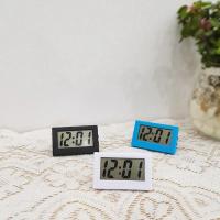 Reloj Digital Mini Pequeño Para Coche Escritorio Viaje Moderno LED Pantalla LCD Display Reloj Electrónico Para Hogar Y Oficina - details 3