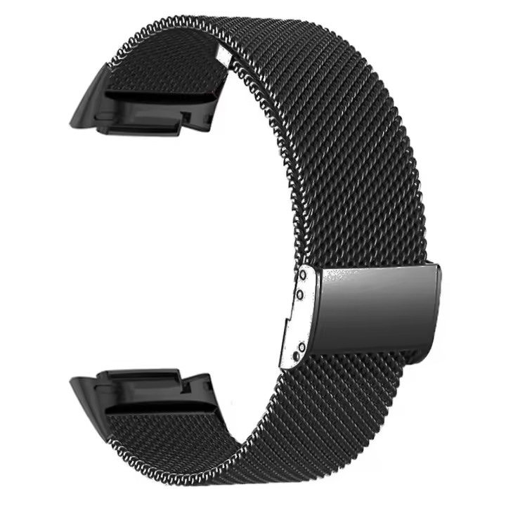 Para Fitbit carga 6/5 milanesa malla reloj bandas reemplazo reloj correas - 1
