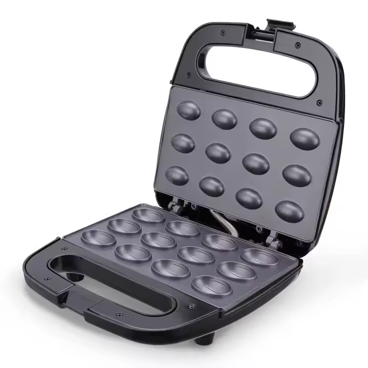 Molde De Nueces Waffle Skillet Horno Para Galletas Y Caramelo Con 12 Huecos Placa De Tostador Intercambiable Para Pastelería - 1