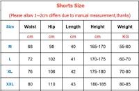 Shorts De Fitness Para Hombre Verano Gimnasio Workout Transpirables Mesh Secado Rápido Deportswear Shorts De Playa Pantalones De Correr - details 0