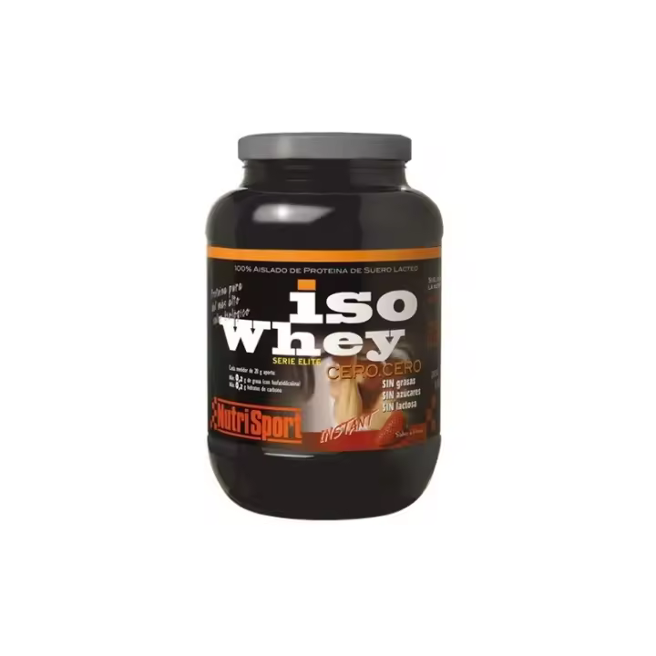 Nutrisport Iso Whey Cero Cero Fresa 1 Kg - 1