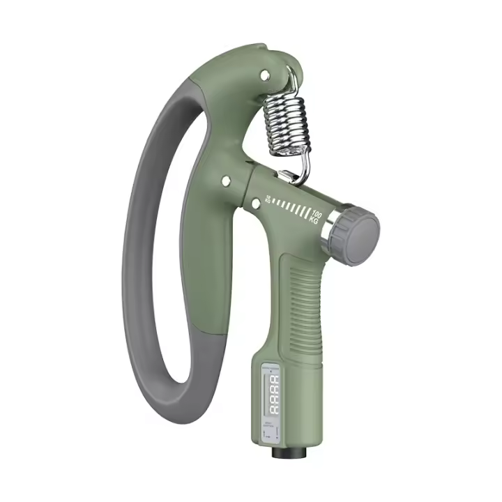 Expansor De Muñeca Y Mano Inteligente Ajustable De 10 a 100KG Ejercicio De Fortalecimiento De La Poderosa Pinza De Agarre Con Cuenta Azul/Morado/Negro Unidad - 1