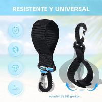 2Pcs Pack Cordón Mágico Para Remar Kayak Y Tabla De Stand up Paddle Anclaje Para Bote Inflable Actividad Acuática Exterior - details 8