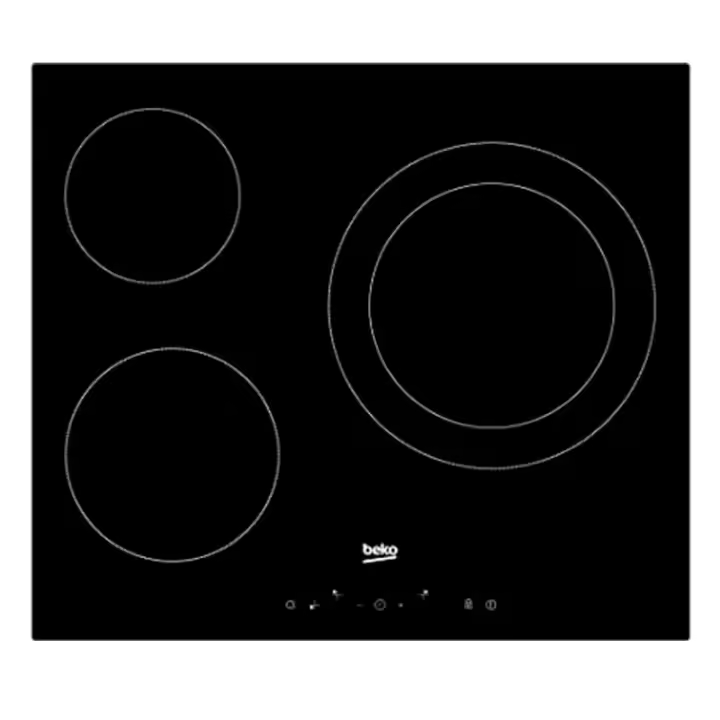 Placa Vitrocerámica BEKO HIC63402T 3f Booster - 1