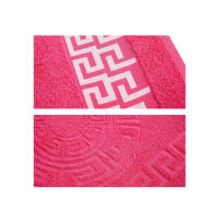 Juego de Toallas de Baño Versaci 3 Piezas. Calidad Rizo 100 % Algodon Egipcio 600 gr. Lisas. 3 Tamaños Tocador Lavabo y Ducha Sabana.30x50 cm.50x100 cm.100x150 cm. Fabricantes en Portugal - details 2